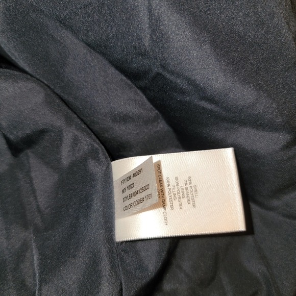 Express Men's Solid Wool-Blend Oxford Jacket Navy Blue Size L Large - Picture 10 of 13